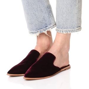Madewell Gemma Mule in Velvet